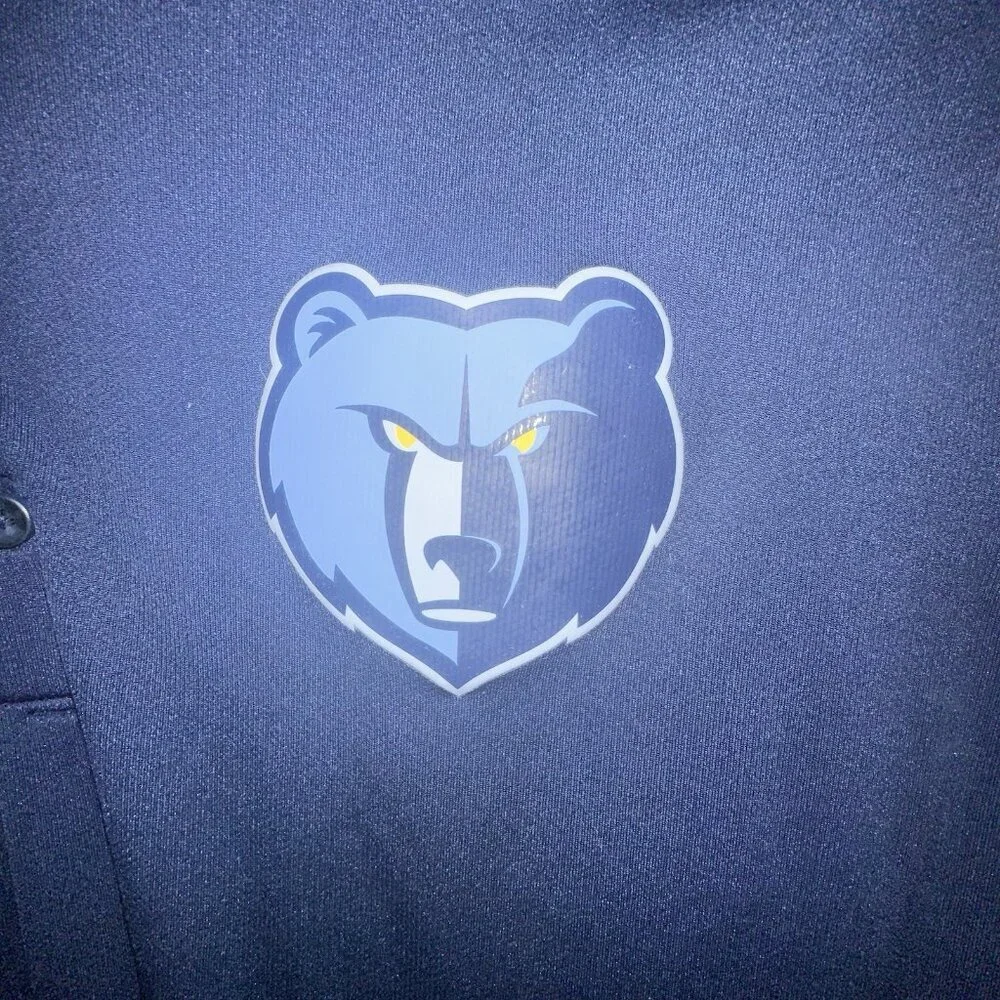 NIKE Dri-fit Memphis Grizzlies Official Men's Staff team Shirt men's Medium‎